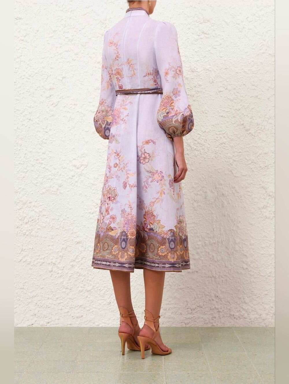 Zimmermann Luna Buttoned Midi Dress – Rare | NWT | Size 1 (US 6) - Picture 2 of 9
